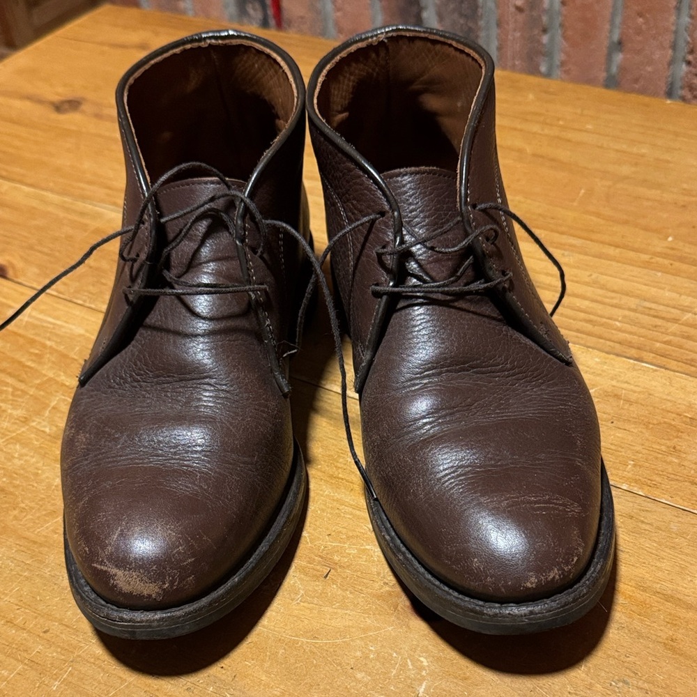 Allen Edmonds Malvern brown leather chukka size 10D
